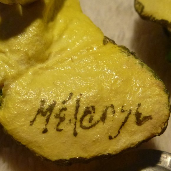 ME’LANGE Art Deco Paper Fold-back Earrings - Picture 2 of 4